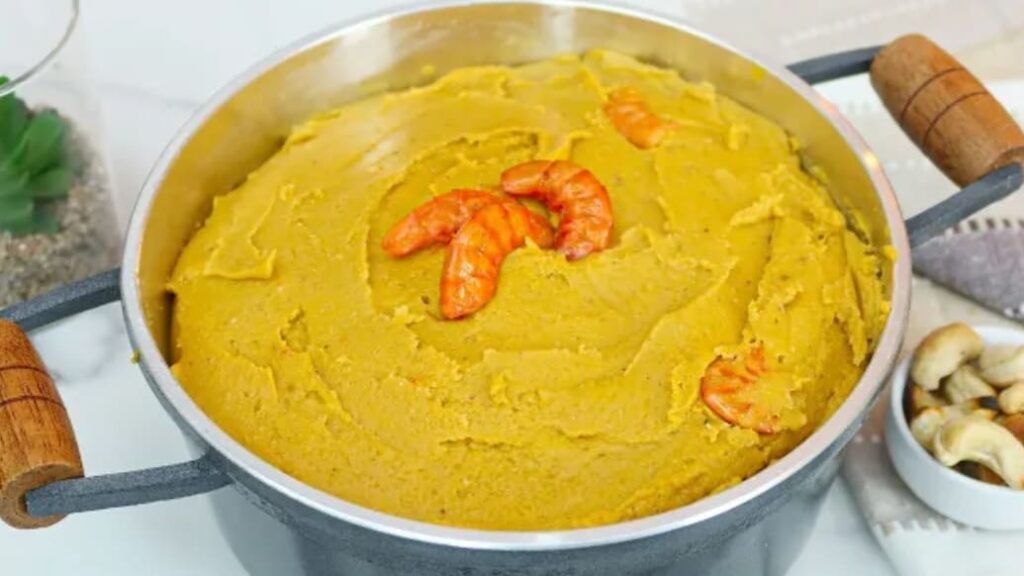 Vatapá, preparado e pronto pra comer